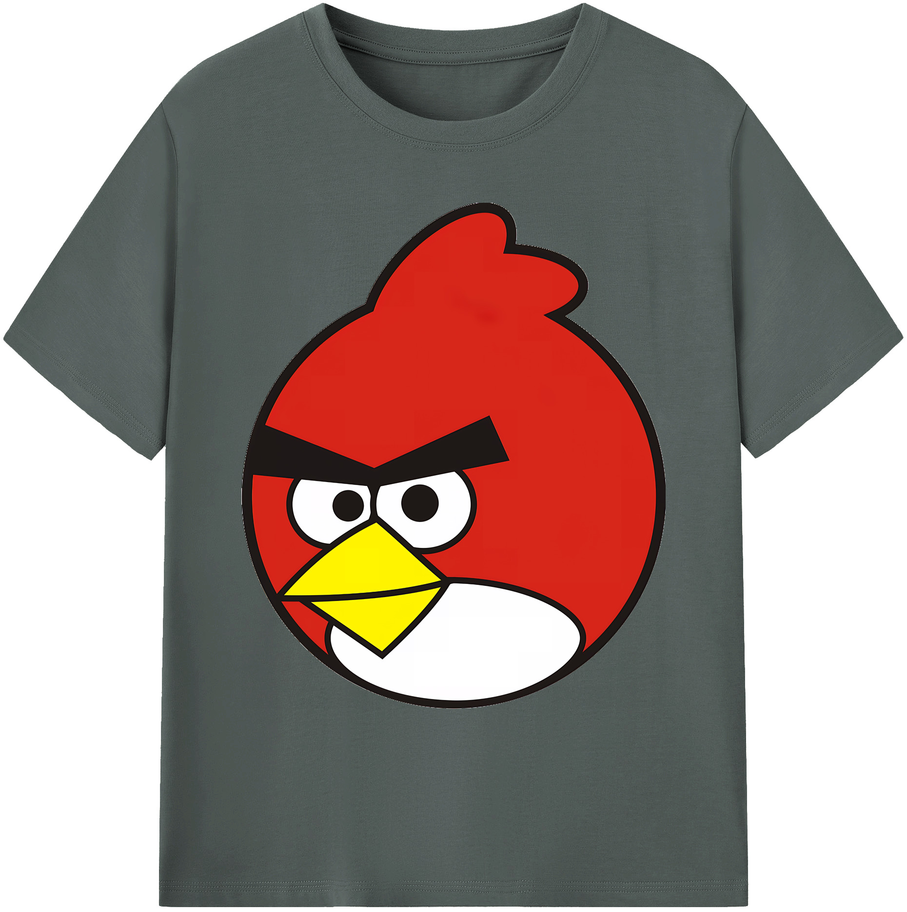 （画像用） Angry Birds アングリーバード 綿100％ メンズ半袖Tシャツ｜肌触りやわらか＆通気性